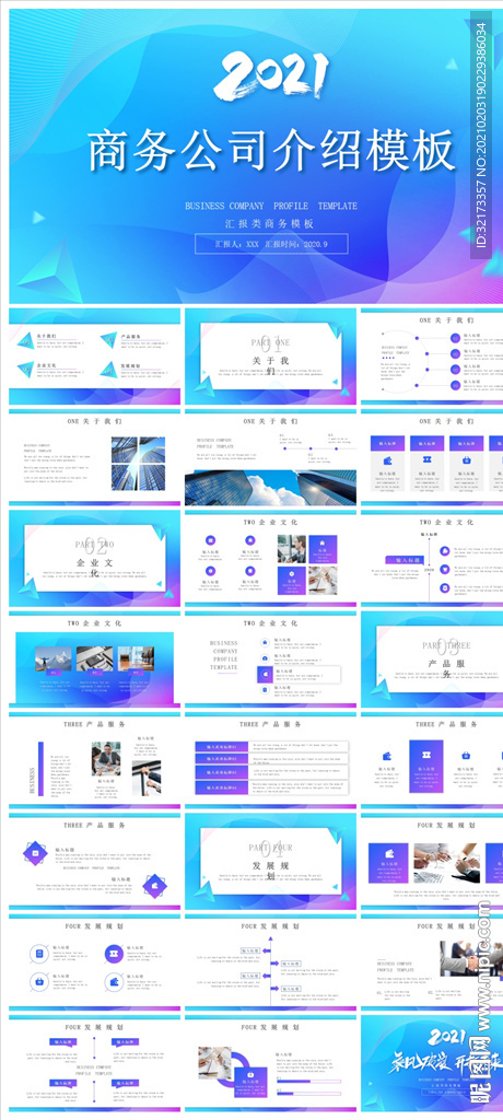 商务会议汇报项目介绍PPT