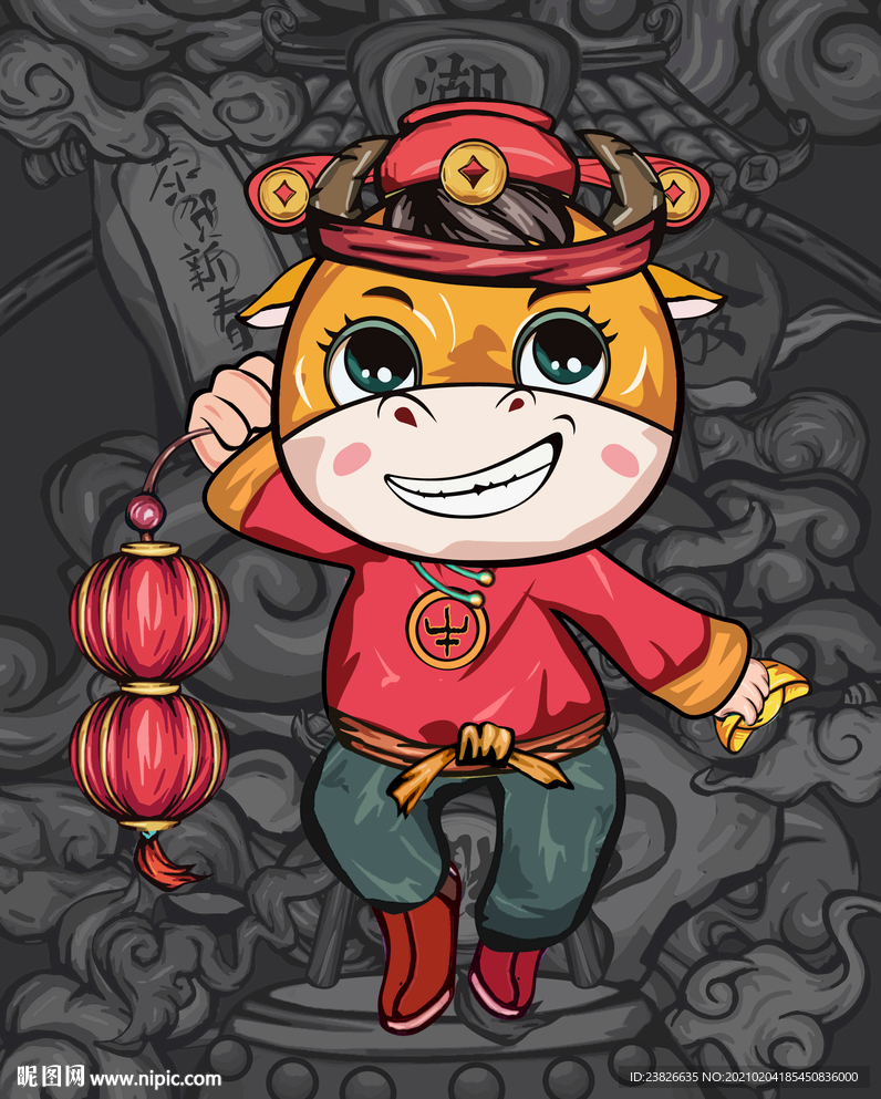 牛年卡通