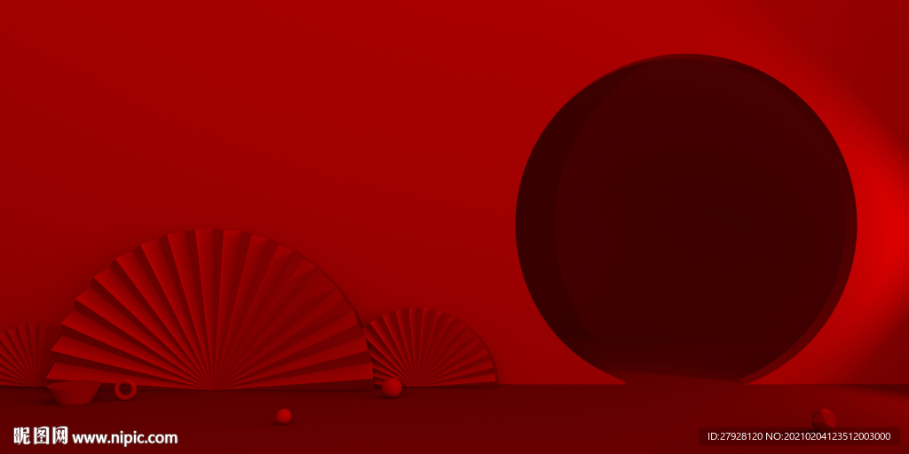 红色喜庆质感背景