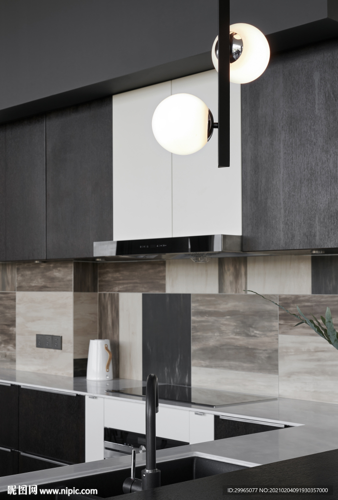 岩板瓷砖空间效果图