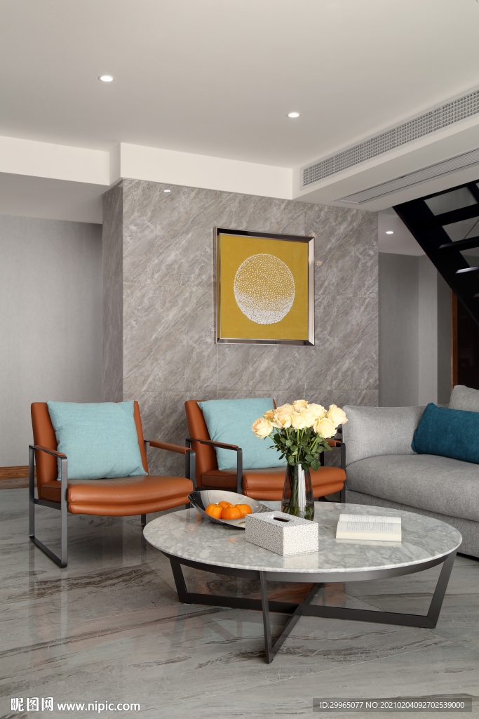 岩板瓷砖空间效果图