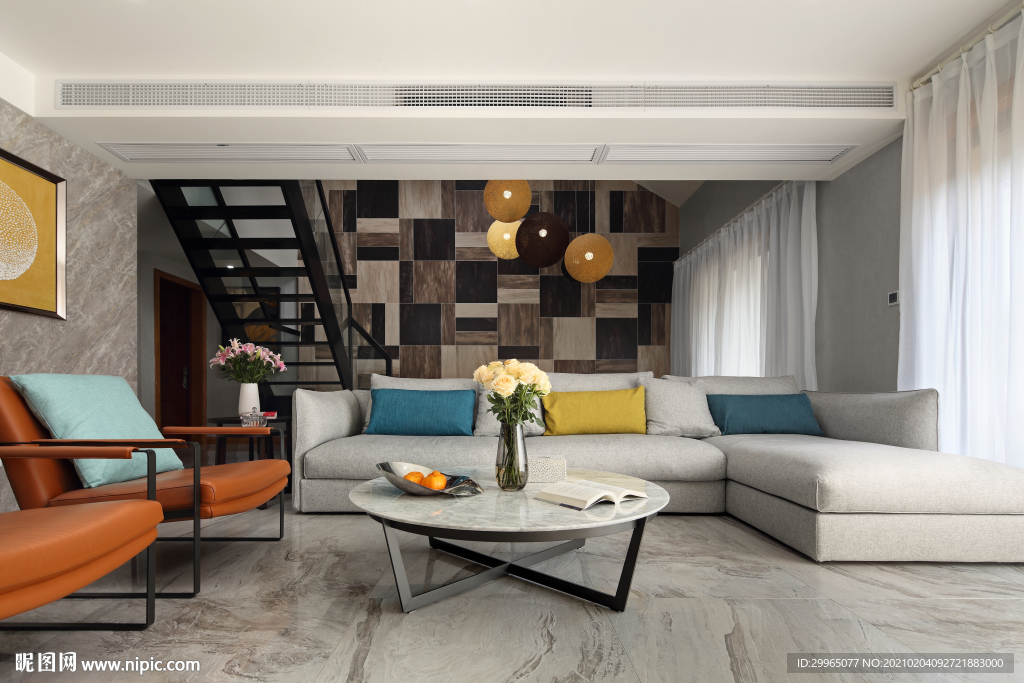 岩板瓷砖空间效果图