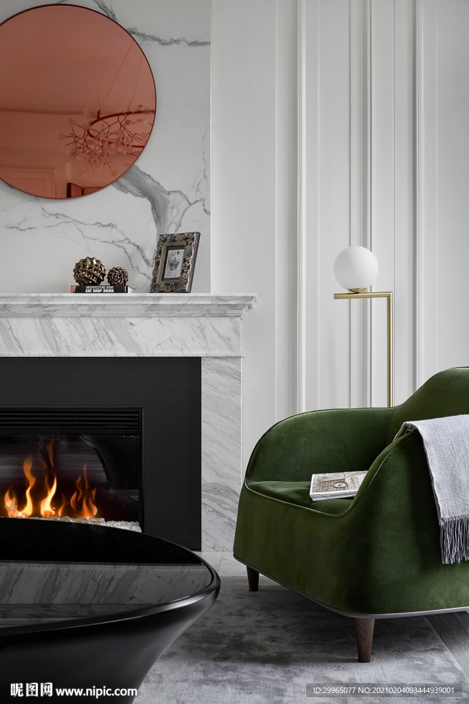 岩板瓷砖空间效果图