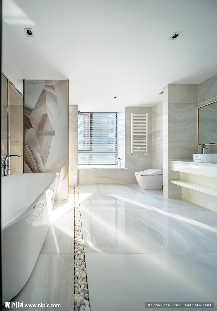 岩板瓷砖空间效果图