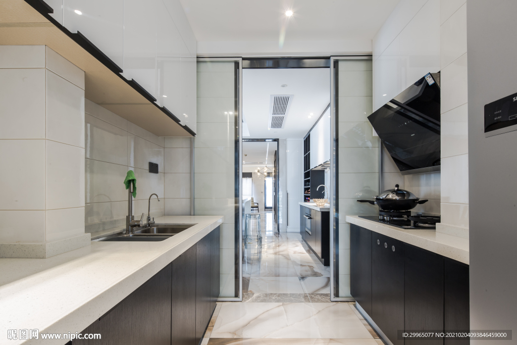 岩板瓷砖空间效果图