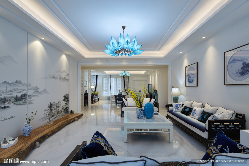 岩板瓷砖空间效果图