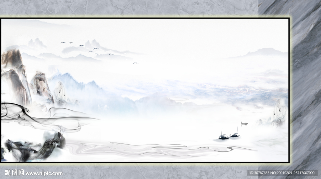 大理石纹背景墙