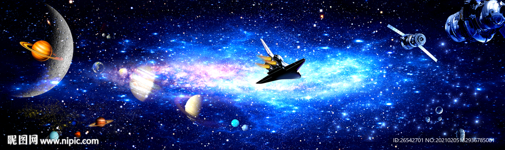 宇宙星空背景墙