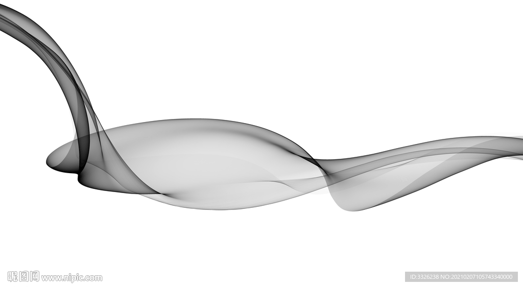 免扣 创意水墨线条