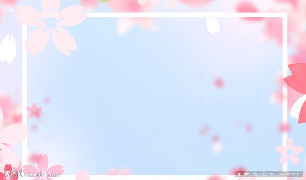 桃花背景