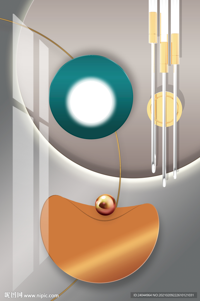 简约几何装饰画