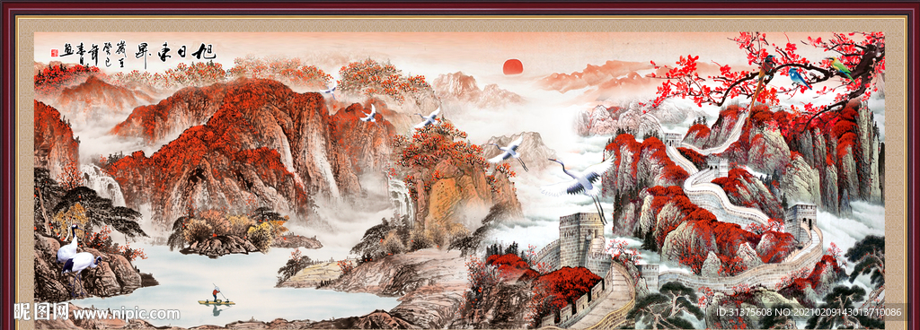 长城风景画