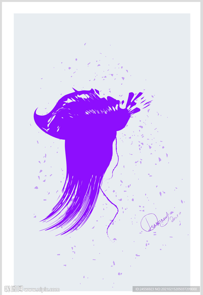 抽象画
