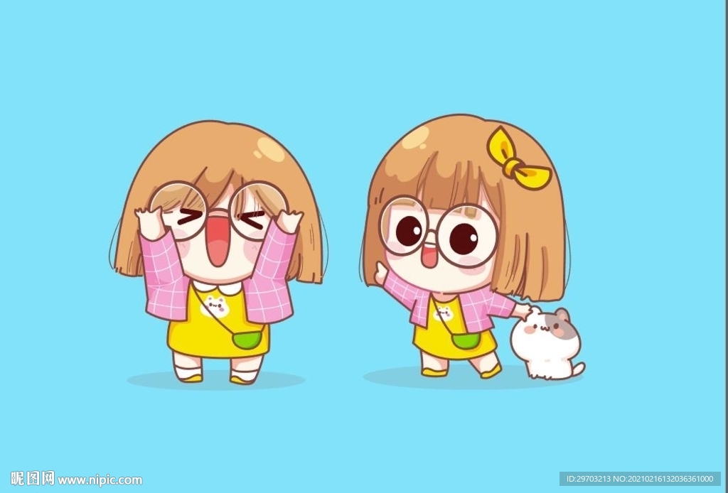 卡通女孩