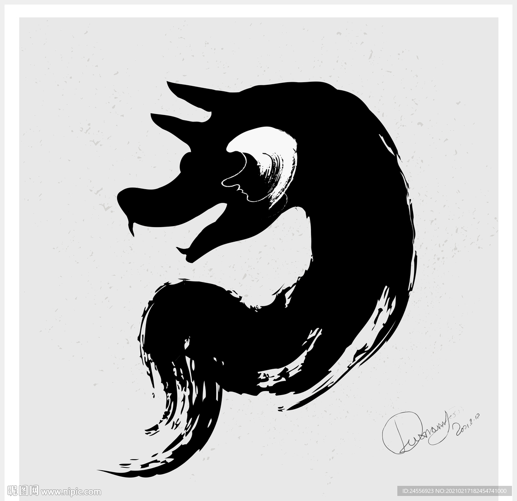 抽象画