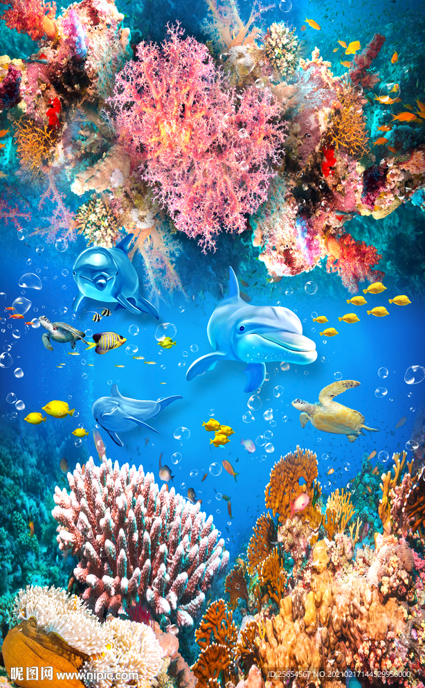 梦幻海洋世界地画