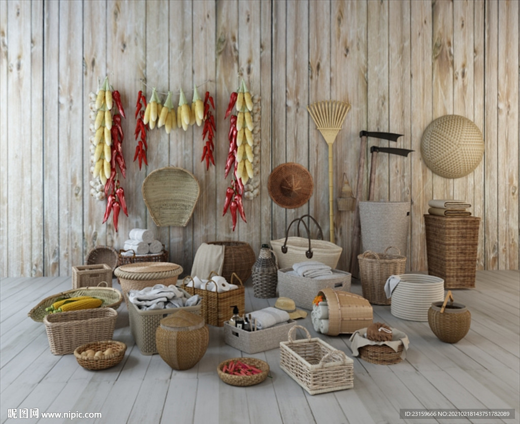 中国传统农具模型