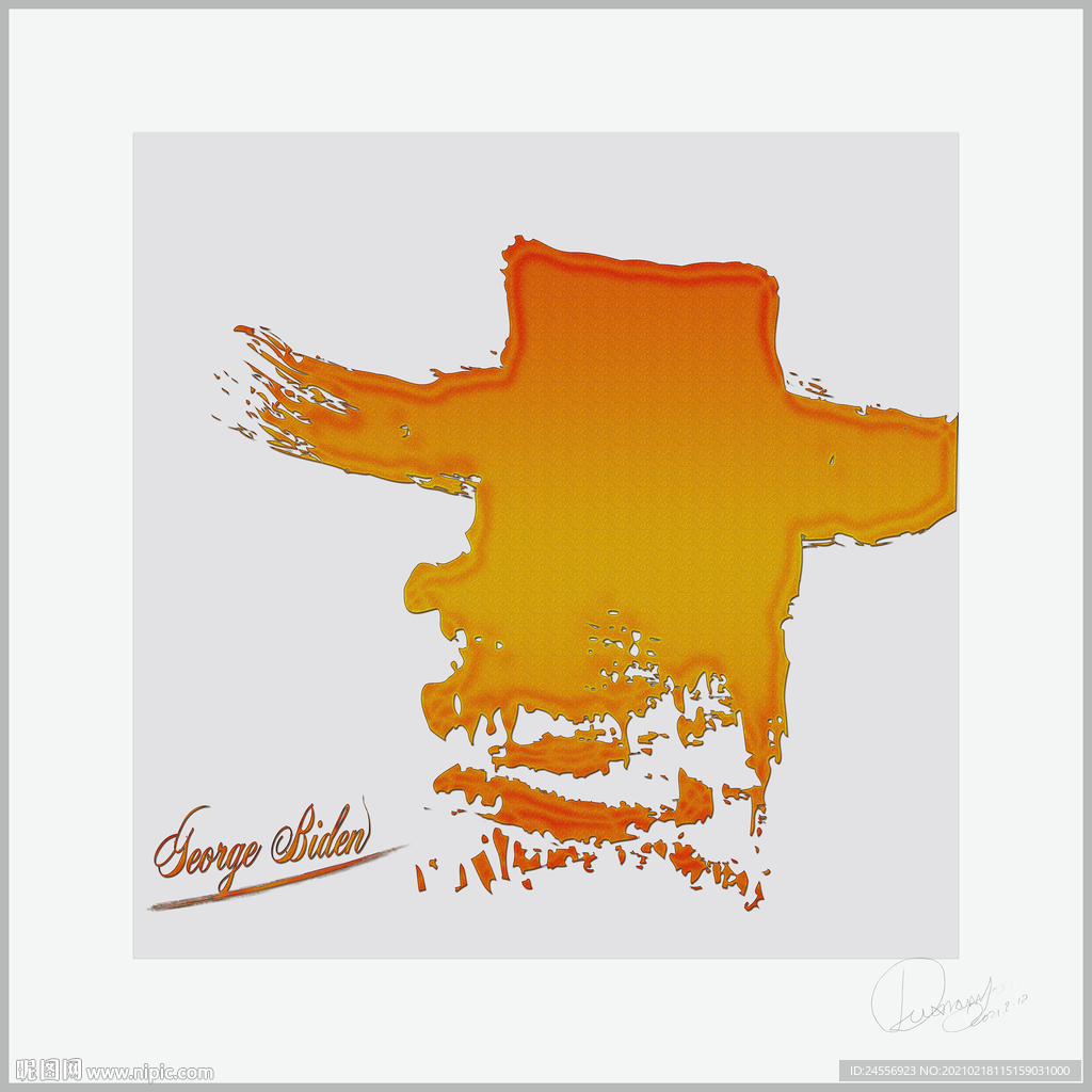抽象画
