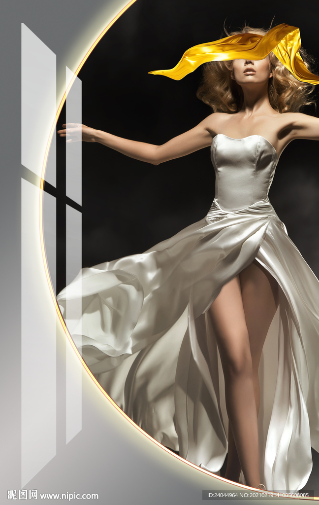 美女创意装饰画