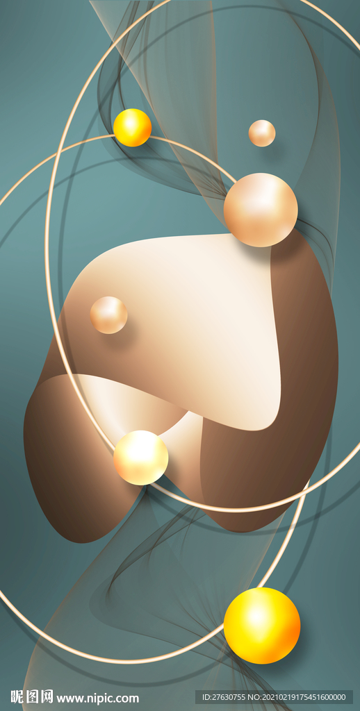 现代简约轻奢玄关