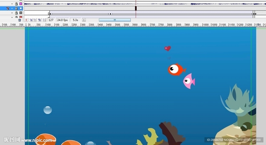 海底情圣海底故事动画20秒