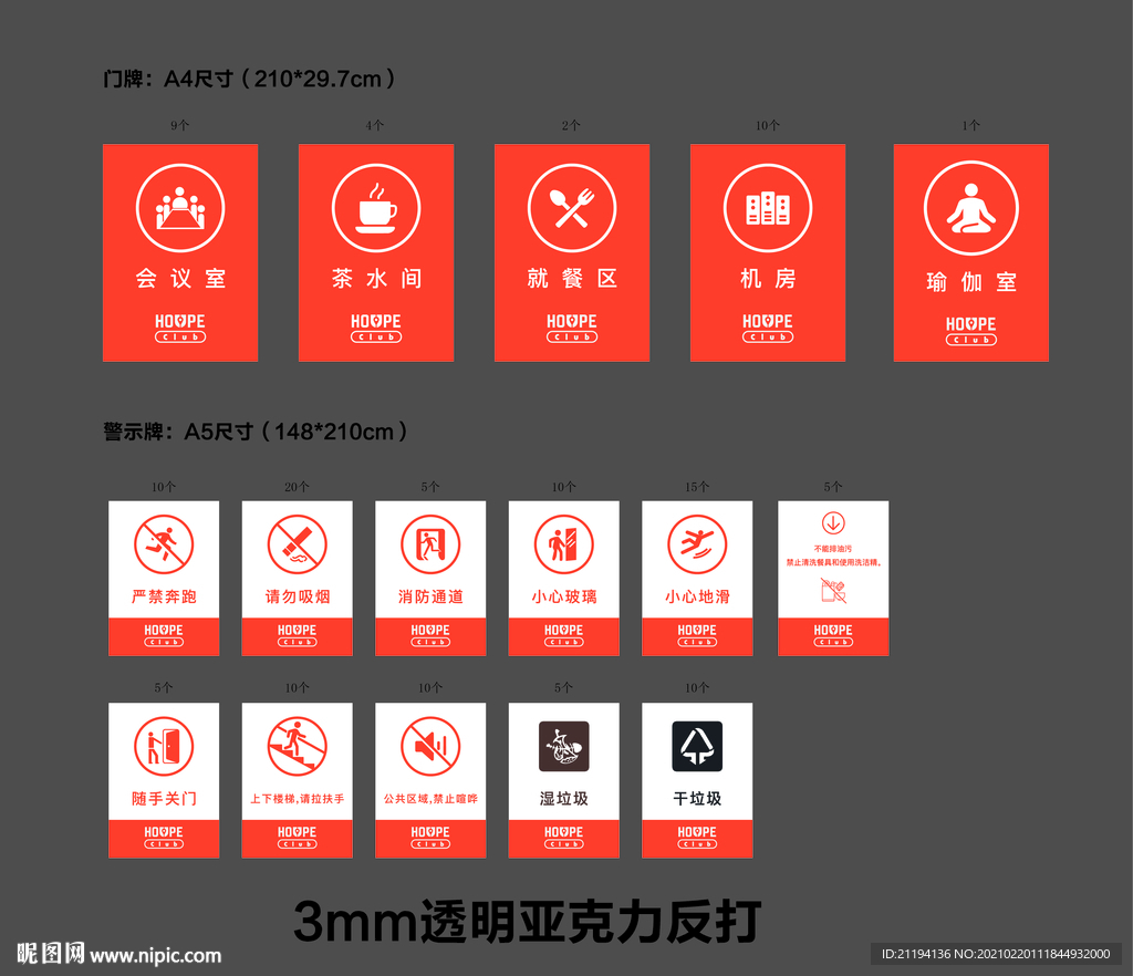 指示牌 商场指示牌