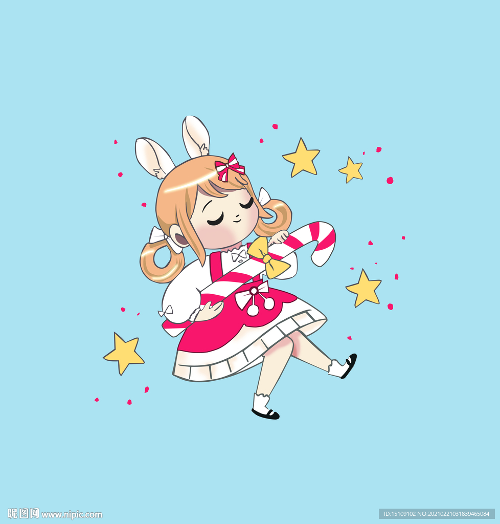卡通女孩