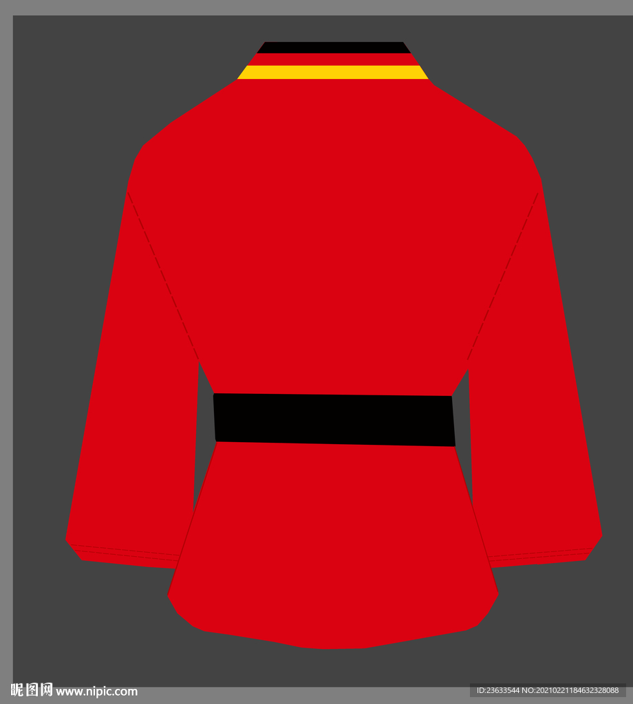 跆拳道服装样机图片