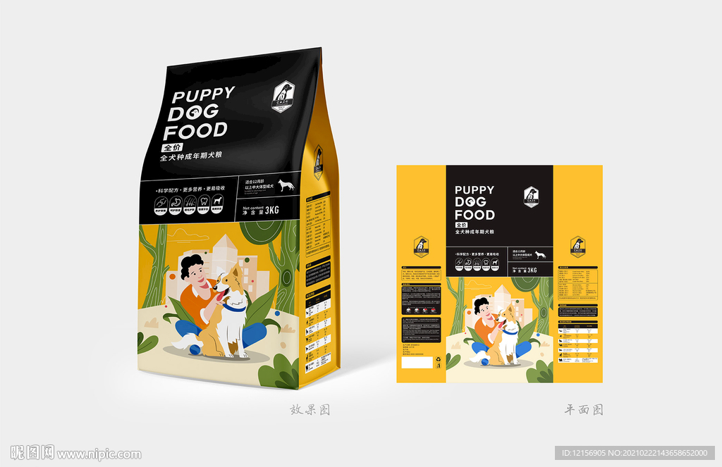犬粮包装 全价狗粮包装