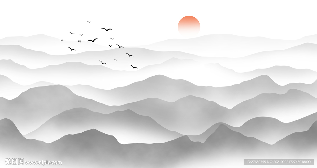 新中式电视背景墙