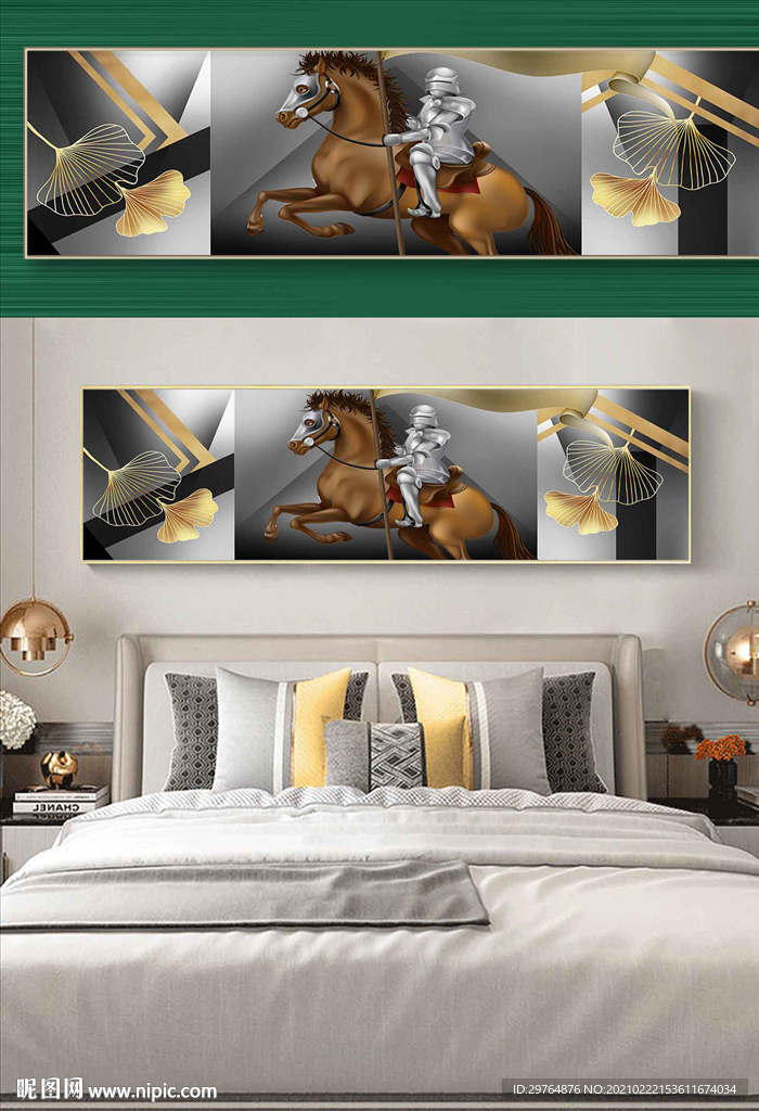 大气高档客厅装饰画