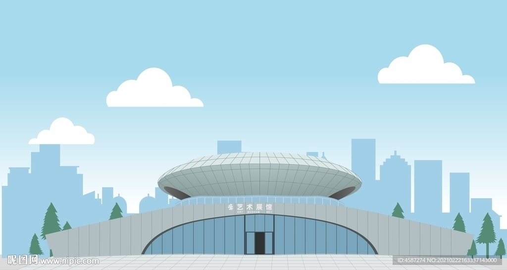 昆山开发区文化艺术中心艺术展馆