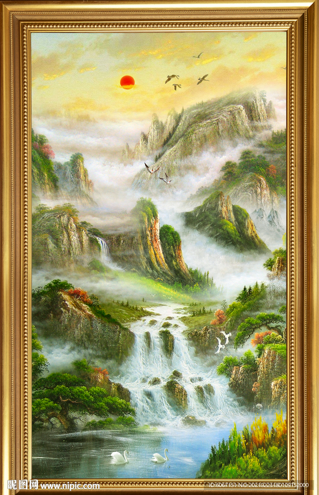 山水画