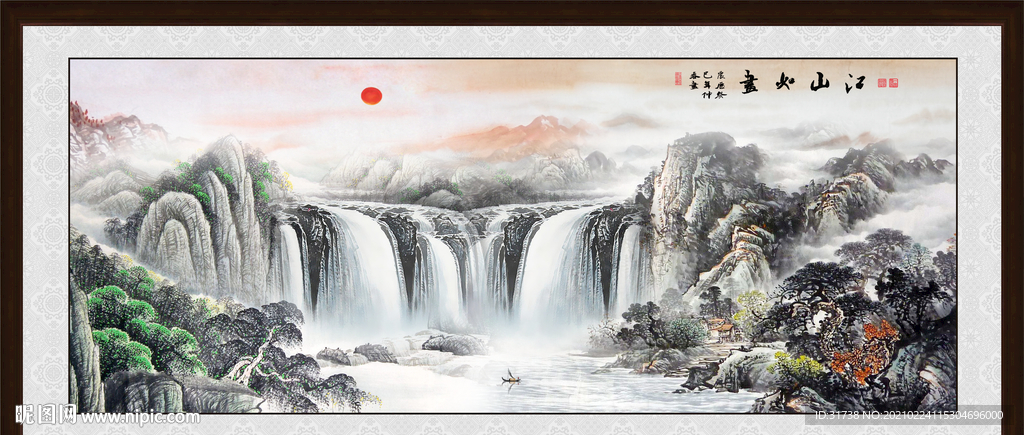 国画山水