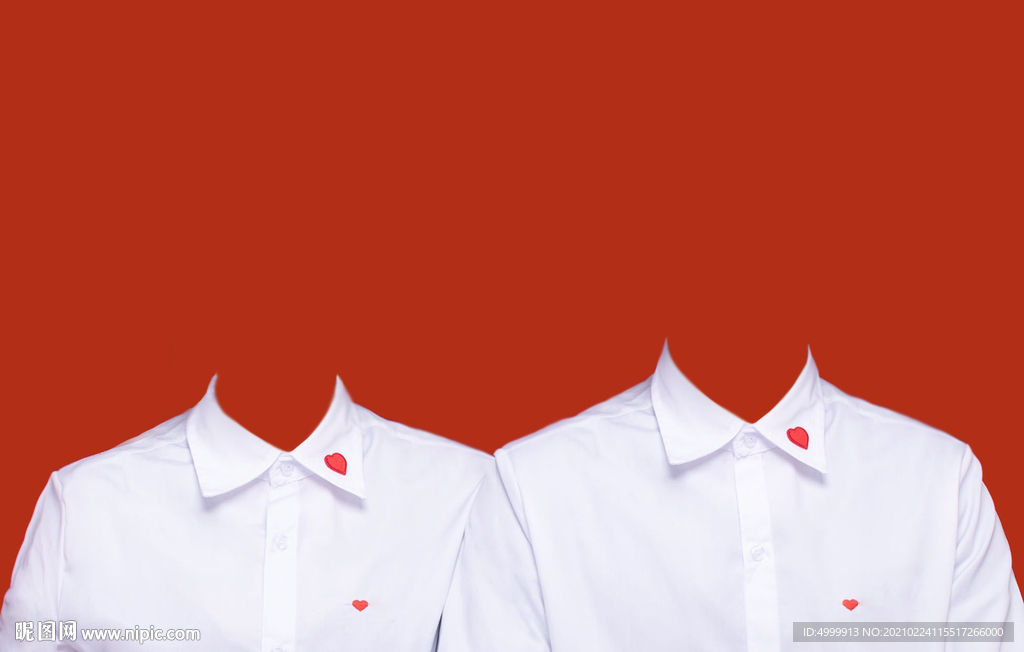 结婚证照片服装 结婚证照素材