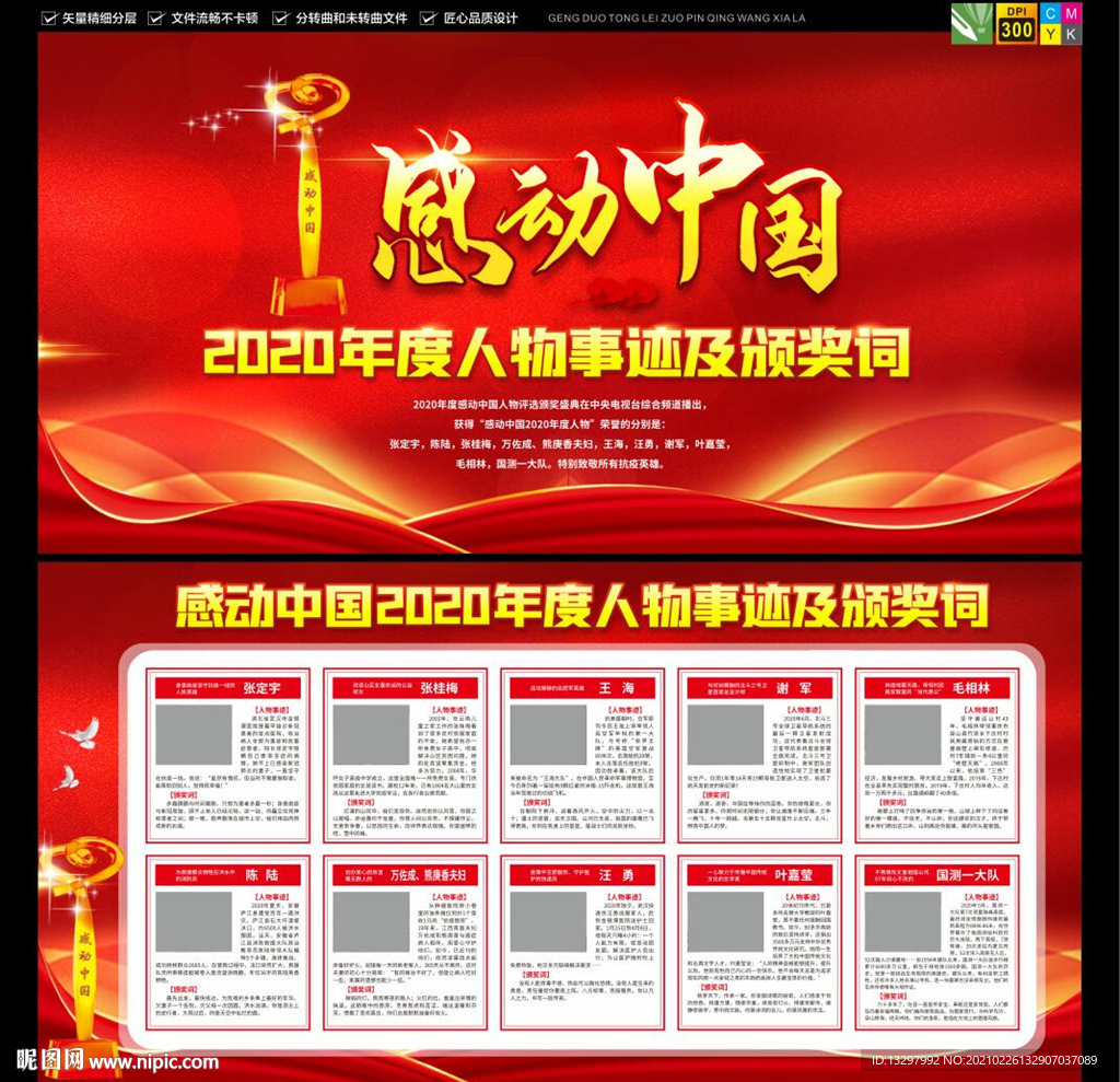 感动中国2020年度人物事迹