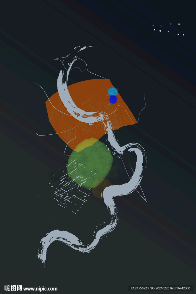 抽象画