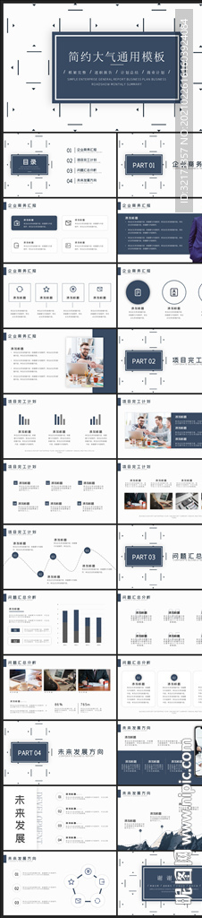 商务会议汇报项目介绍PPT