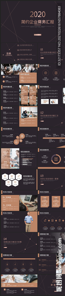 商务会议汇报项目介绍PPT