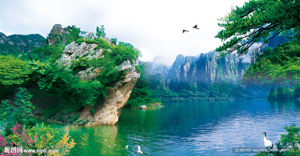 山水风景画