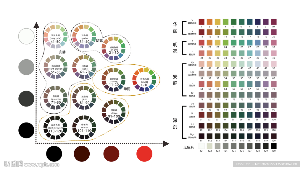 24专业色彩情绪图
