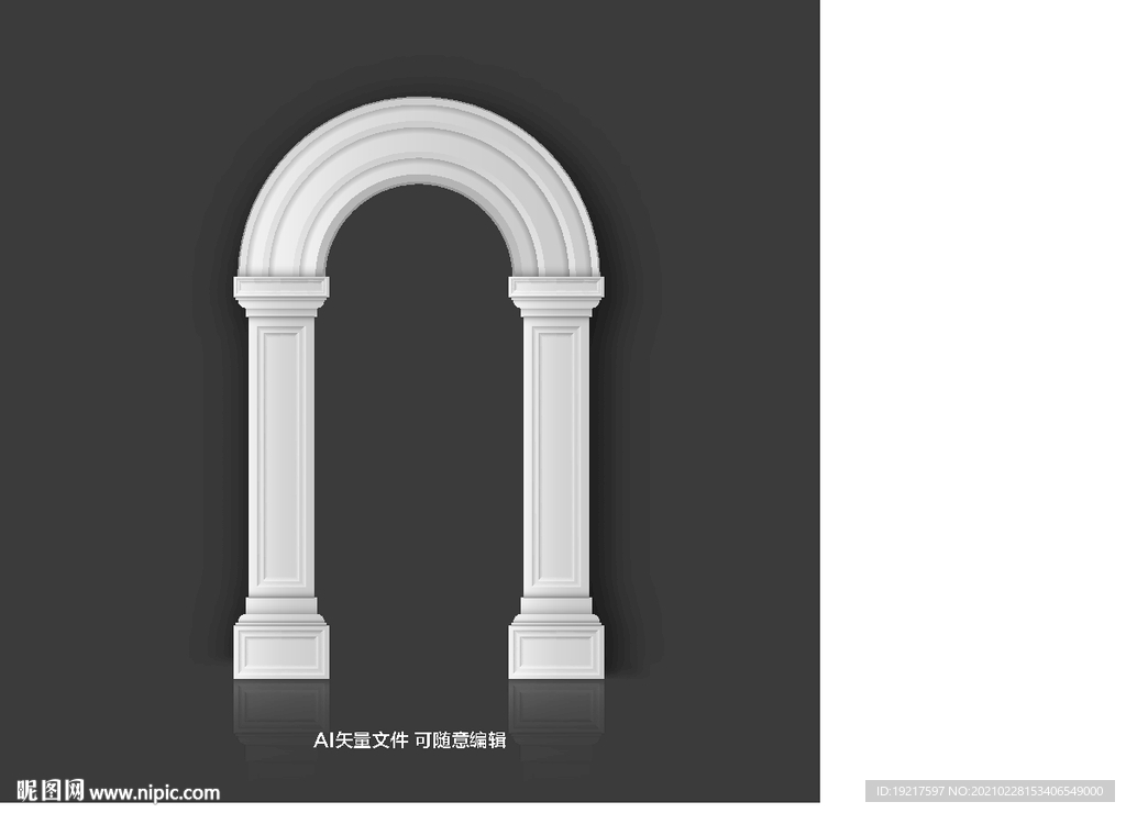 万物更新 门头 拱门 效果图设计_设计狮Ming-站酷ZCOOL