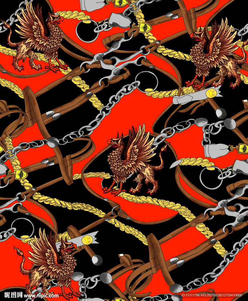 皮带 链条 大牌 老鹰