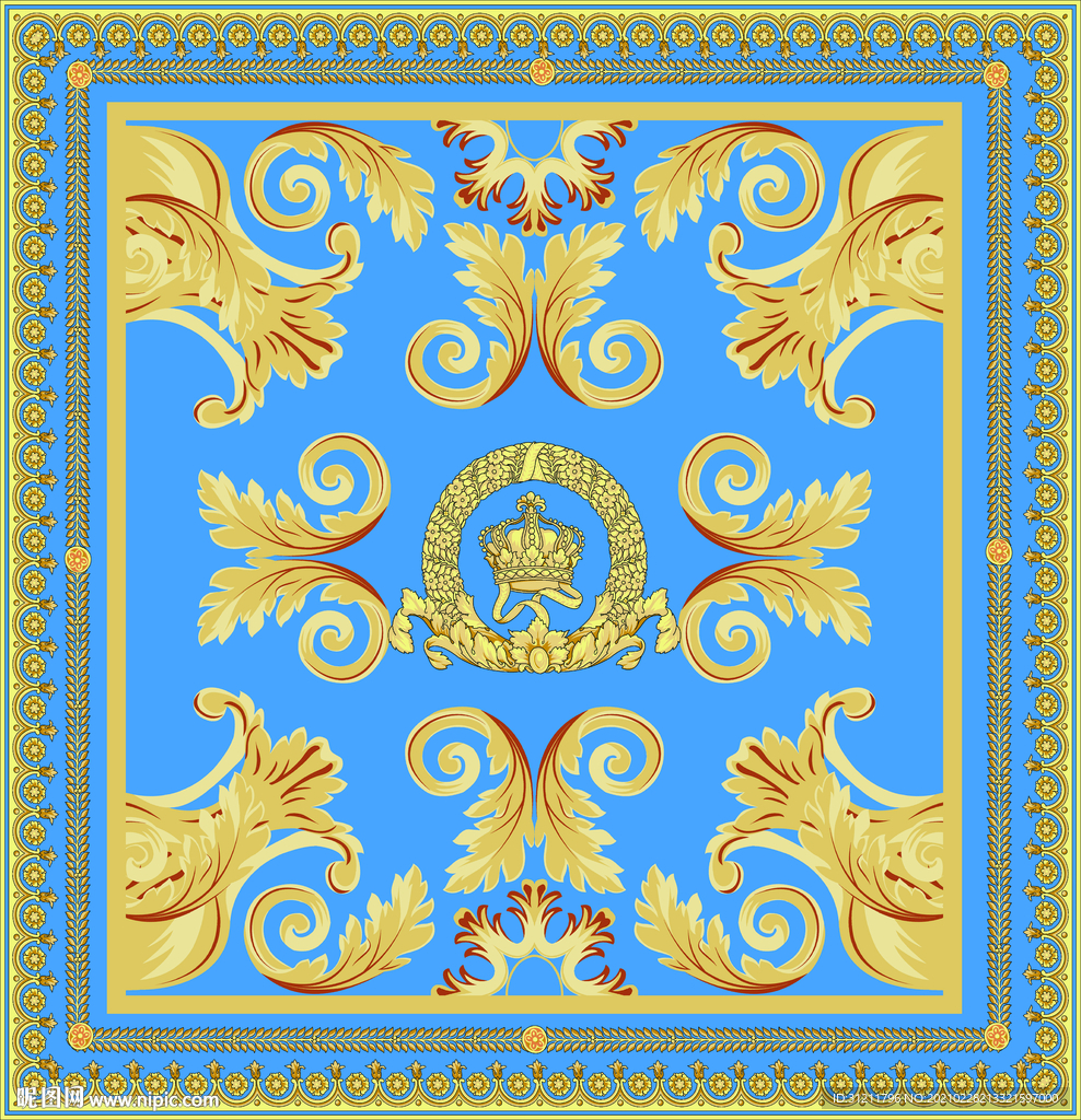 方巾 皇冠 大牌