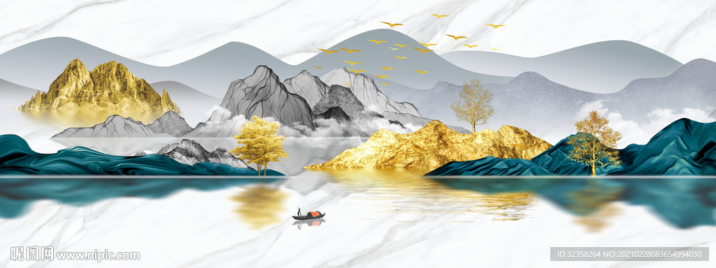 山水情玄关