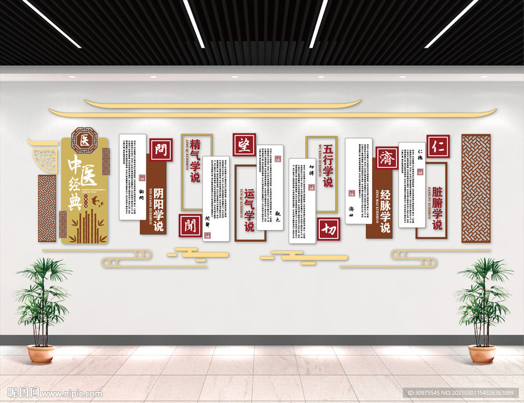 中医经典文化墙
