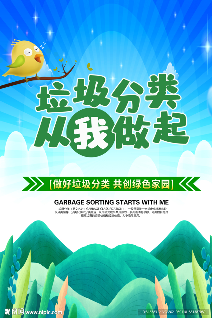 垃圾分类海报
