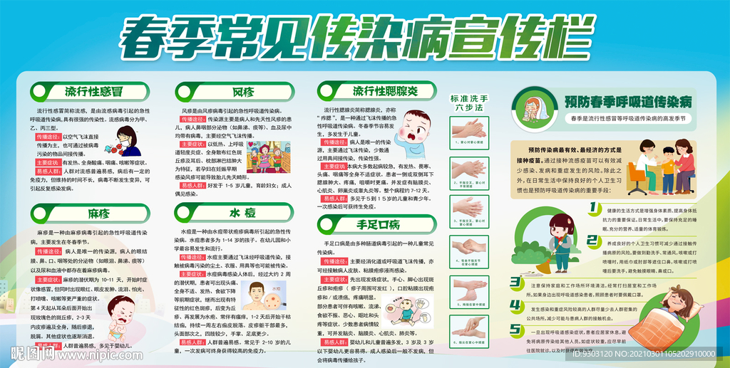 春季常见传染病