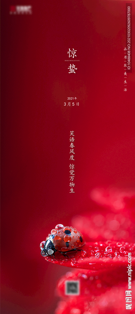 惊蛰微信海报