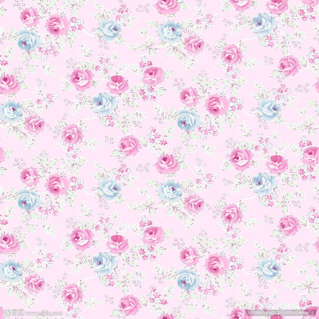 大牌乱花花卉花朵碎花